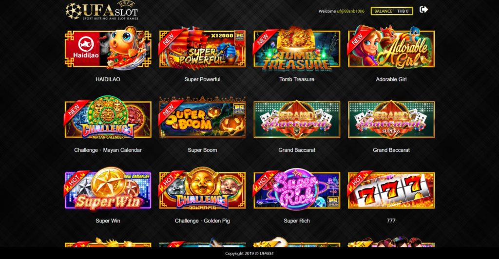 UFA SLOT สล็อต UFABET ที่มีโบนัสแจ็กพอตที่แตกบ่อยที่สุด