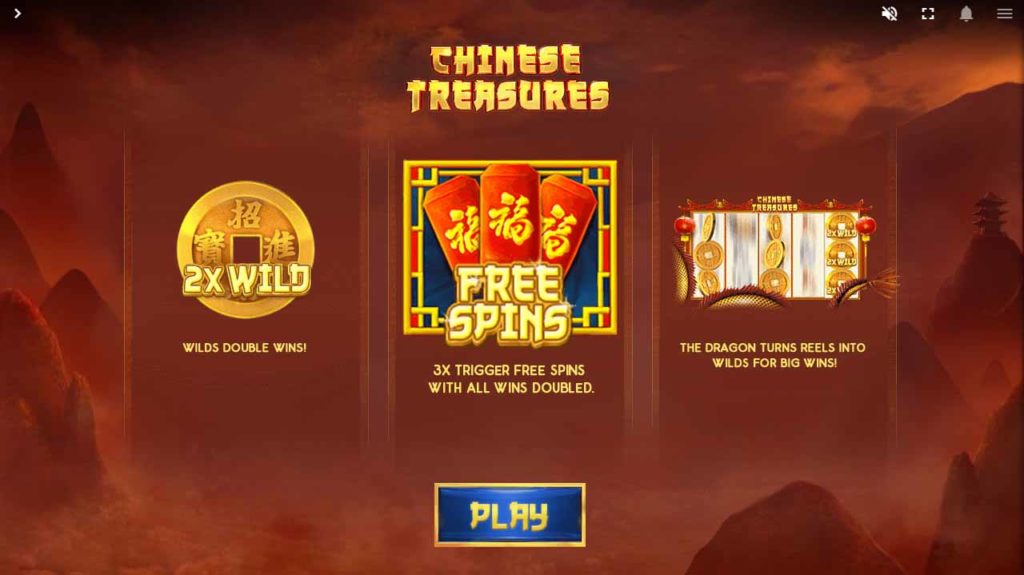 สัญลักษณ์เกมสล็อต Chinese Treasures